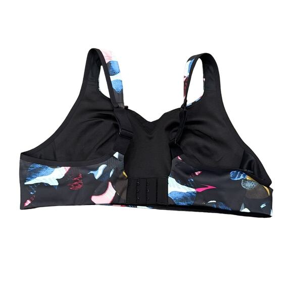 Brooks Women's Drive Convertible Sports Bra Fast Floral Print Size 36B - Picture 4 of 9